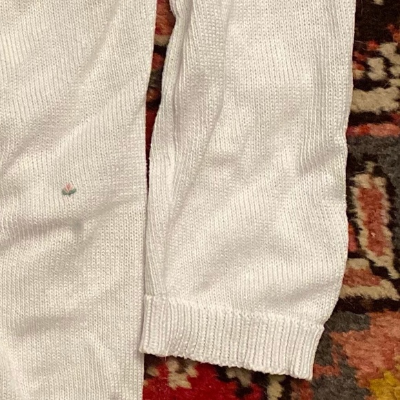 Sophie Dess Sweater Crochet Collar&Embroidery Rose - Picture 8 of 10